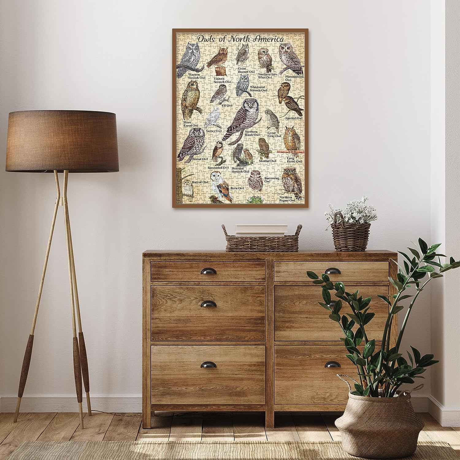 Bboldin® Owl Jigsaw Puzzle 1000 Pieces