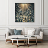 Water Chess Battle Jigsaw Puzzle 1000 Pieces