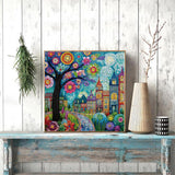 Blossom Town Jigsaw Puzzle 1000 Pieces