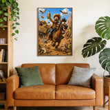 Cowboy Escape Jigsaw Puzzle 1000 Pieces