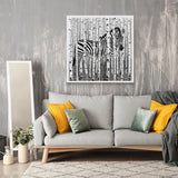 Zebra Forest Jigsaw Puzzles 1000 Pieces