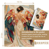 Quilted Angel Wings Jigsaw Puzzle 1000 Pieces