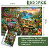 Tropical Retreat Jigsaw Puzzle 1000 Pieces