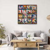 Patchwork Chickens Jigsaw Puzzle 1000 Pieces
