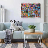 Happy Pup Atlas Jigsaw Puzzle 1000 Pieces