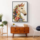 Floral Horse Collage Jigsaw Puzzle 1000 Pieces