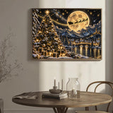 Moonlit Christmas Village Jigsaw Puzzle 1000 Pieces