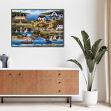 Sunshine Coast Town Jigsaw Puzzle 1000 Pieces