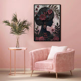 Floral Silhouette Jigsaw Puzzle 1000 Pieces