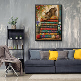 Colorful Cloth and Cat Jigsaw Puzzle 1000 Pieces