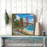 Golden Gate Coast Jigsaw Puzzle 1000 Pieces