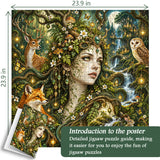 Forest Enchantress Jigsaw Puzzle 1000 Pieces