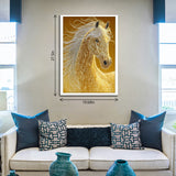Golden Horse Jigsaw Puzzle 1000 Pieces