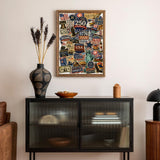 USA Vintage Stickers Jigsaw Puzzle 1000 Pieces
