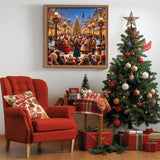 Christmas Carol Chorus Jigsaw Puzzle 1000 Pieces