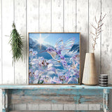 Crystal Hummingbird Jigsaw Puzzle 1000 Pieces