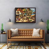 Old Riverside Market Jigsaw Puzzle 1000 Pieces