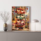 Floral Owls Jigsaw Puzzle 1000 Pieces