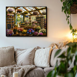 Floral Art Cottage Jigsaw Puzzle 1000 Pieces