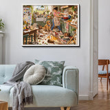 Messy Kitchen Jigsaw Puzzle 1000 Pieces