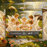 Cherubs' Picnic Jigsaw Puzzle 1000 Pieces