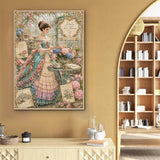 Spring Garden Lady Jigsaw Puzzle 1000 Pieces