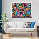 Gemstone Kaleidoscope Jigsaw Puzzle 1000 Pieces