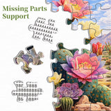 Blooming Cactus Jigsaw Puzzle 1000 Pieces