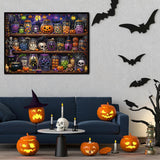 Halloween Candy Shelf Jigsaw Puzzle 1000 Pieces