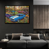 Autumn Muscle Cars Jigsaw Puzzle 1000 Pieces