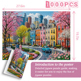 Blossom Street Jigsaw Puzzle 1000 Pieces
