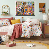 Garden Pet Party Jigsaw Puzzle 1000 Pieces