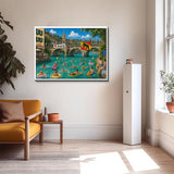 Floating the Aare Jigsaw Puzzle 1000 Pieces