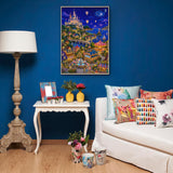Dreamy Castle Town Jigsaw Puzzle 1000 Pieces