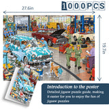 Garage Antics Jigsaw Puzzle 1000 Pieces