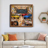 Car Dream Workshop Jigsaw Puzzle 1000 Pieces