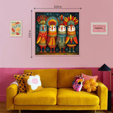 Feather Crown Tribe Jigsaw Puzzle 1000 Pieces