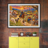 Cowboy Country Jigsaw Puzzle 1000 Pieces
