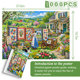 Quilt Garden Jigsaw Puzzle 1000 Pieces