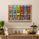 Book Market Lane Jigsaw Puzzle 1000 Pieces