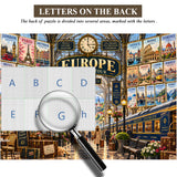 Europe Travel Adventure Jigsaw Puzzle 1000 Pieces