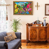 Garden Visitors Jigsaw Puzzle 1000 Pieces