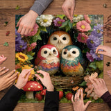 Owl Nest Jigsaw Puzzle 1000 Pieces