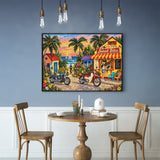 Sunset Seaside Stop Jigsaw Puzzle 1000 Pieces