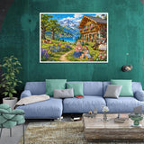 Summer at the Chalet Jigsaw Puzzle 1000 Pieces