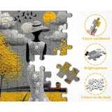 Elegant Trajectory Jigsaw Puzzle 1000 Pieces