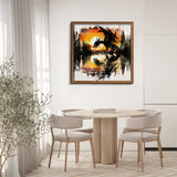 Twilight Dragon Shadow Jigsaw Puzzle 1000 Pieces