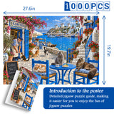 Aegean Cat Haven Jigsaw Puzzle 1000 Pieces