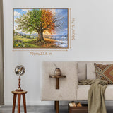 Seasons of an Apple Tree Jigsaw Puzzle 1000 Pieces