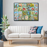 Birdhouse Paradise Jigsaw Puzzle 1000 Pieces